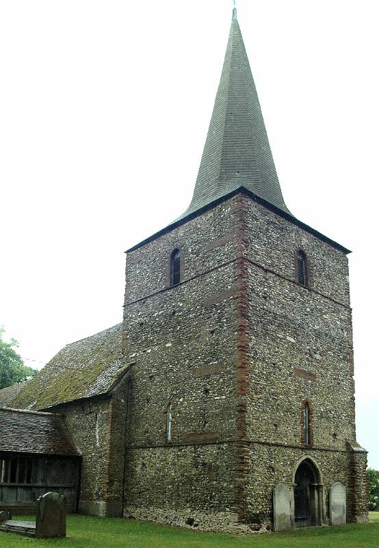 DSC_8860a.jpg - This Saxon church was built near a Roman villa and has used some Bricks from it