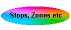 Stops, Zones etc
